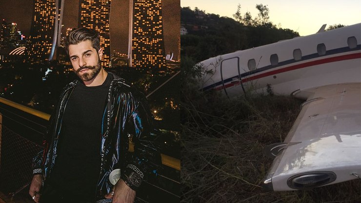 Alok relembra acidente de avião: