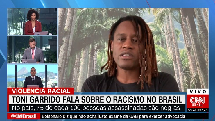 Âncora da CNN Brasil chora ao vivo em entrevista sobre racismo   TV & Novelas   iG