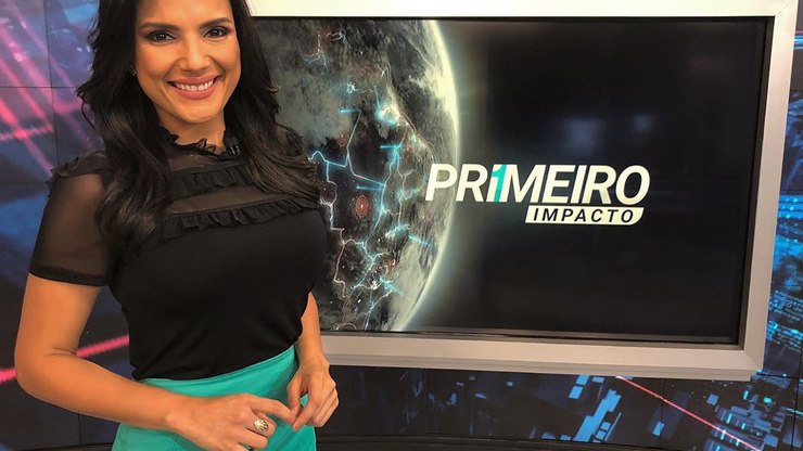 Apresentadora do SBT se revolta após homem invadir reportagem   Celebridades   iG