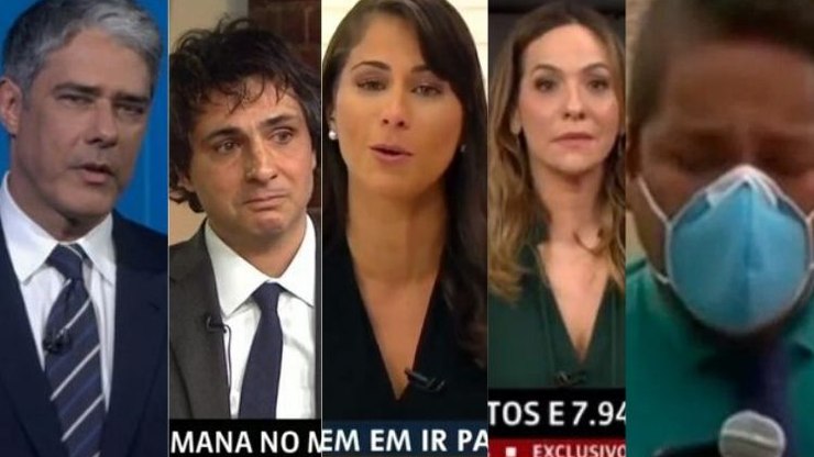 Coronavírus: 5 vezes que os jornalistas choraram ao vivo   TV & Novelas   iG
