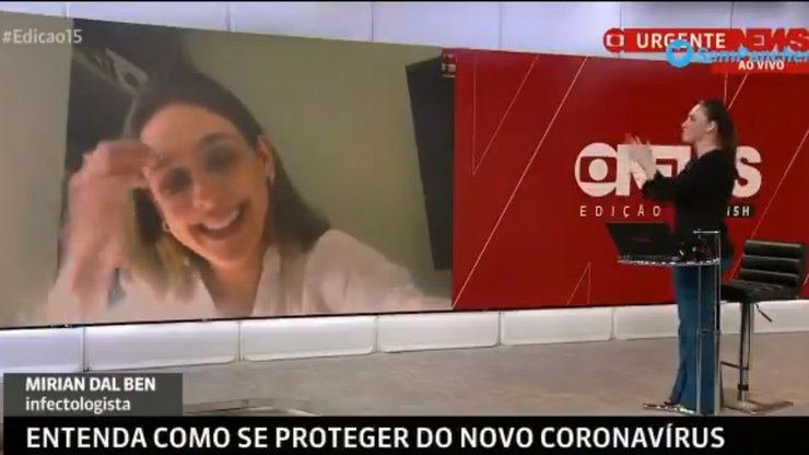Em jornal, criança interrompe entrevista ao vivo e diverte a web   TV & Novelas   iG