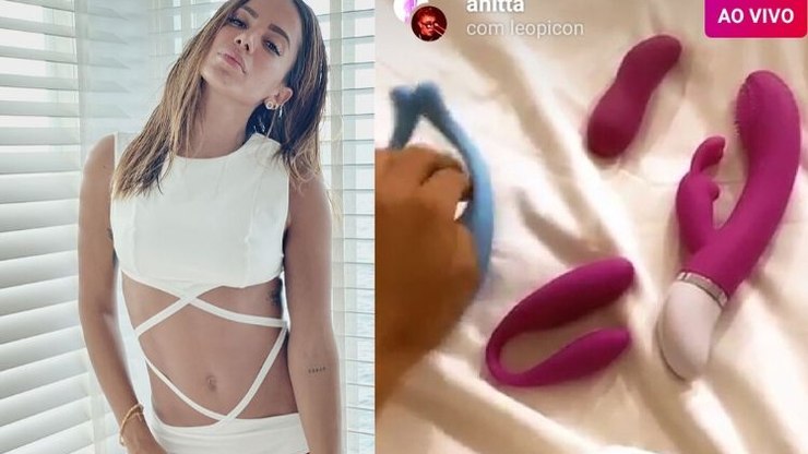 Em um papo quente, Anitta mostra seus vibradores e dá dicas   Celebridades   iG