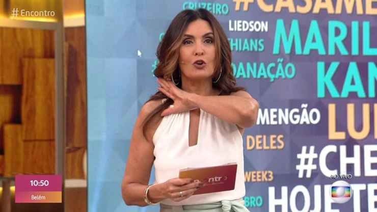 Fátima Bernardes se confunde e chama atual namorado de Willian   Fofocas dos Famosos   iG
