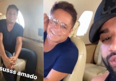 Gusttavo Lima e Leonardo passam sufoco em viagem de avião – Celebridades – iG