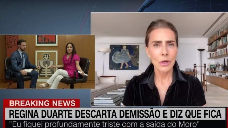 Maitê Proença fala após polêmica entrevista de Regina Duarte   Cultura   iG