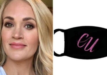 Máscara com as iniciais de Carrie Underwood vira piada no Brasil – Celebridades – iG