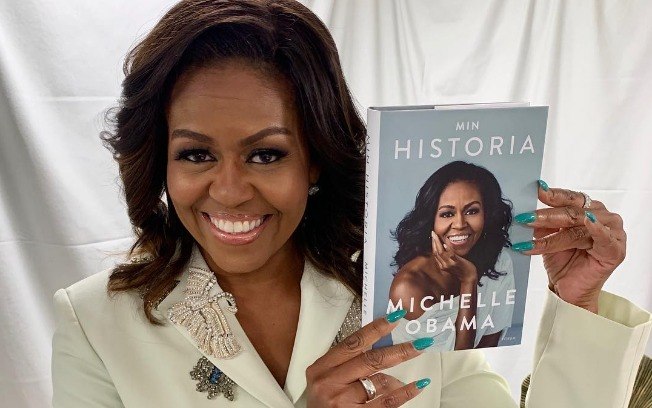 Michelle Obama e seu livro