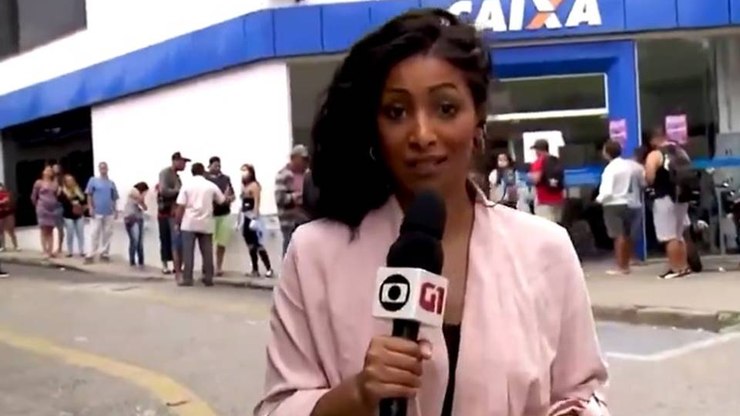 Repórter é atacada ao vivo e gera climão: