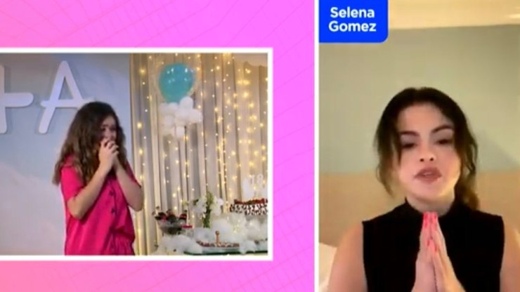 Selena Gomez parabeniza Maisa no meio de live; veja vídeo   Celebridades   iG