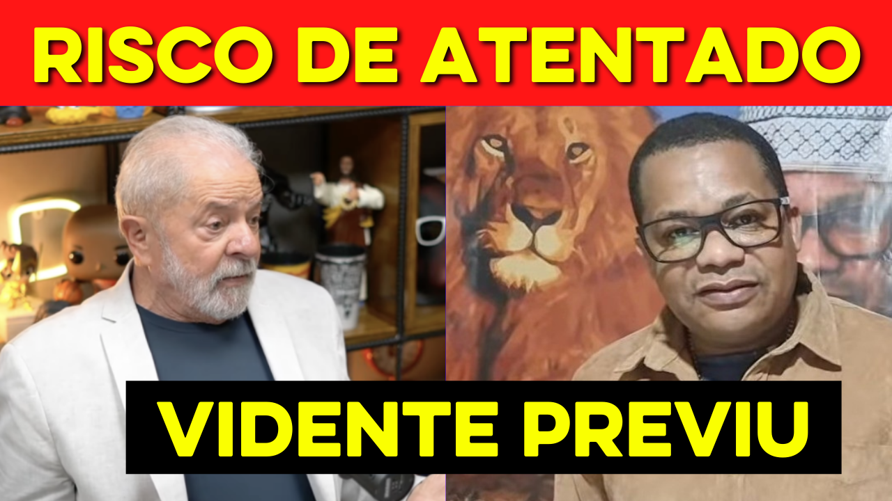 URGENTE: Vidente prevê tragédia com Lula "Um atentado contra ele"