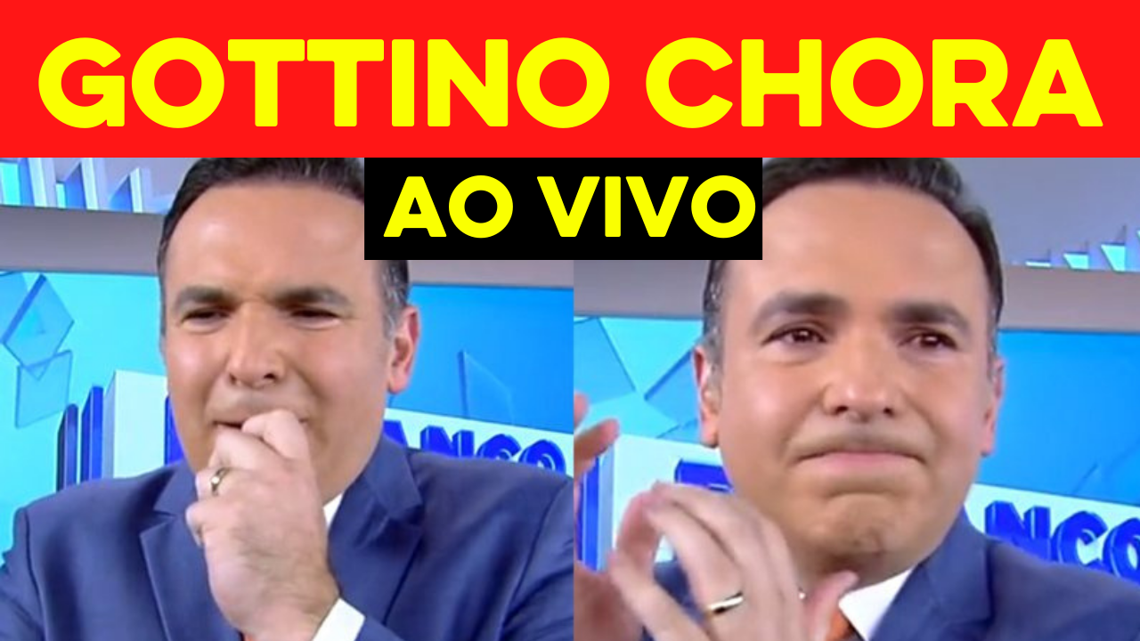 Após internação em UTI, Reinaldo Gottino retorna à Record e CHORA AO VIVO 'Foi Um susto'