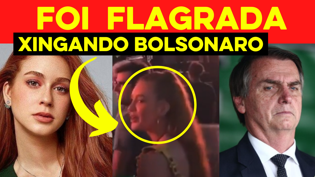 Marina Ruy Barbosa é FLAGRADA xingando o Presidente Jair Bolsonaro durante o Lollapalooza