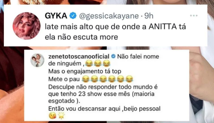Pai de Anitta detona Zé Neto nas redes sociais 'A inveja é uma merda'
