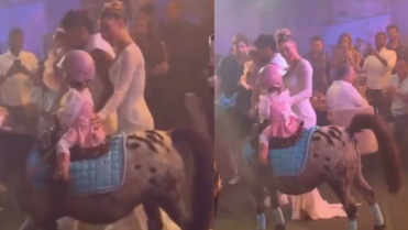 Ponei defeca no meio da festa de aniversário de Maria Alice e viraliza nas redes sociais