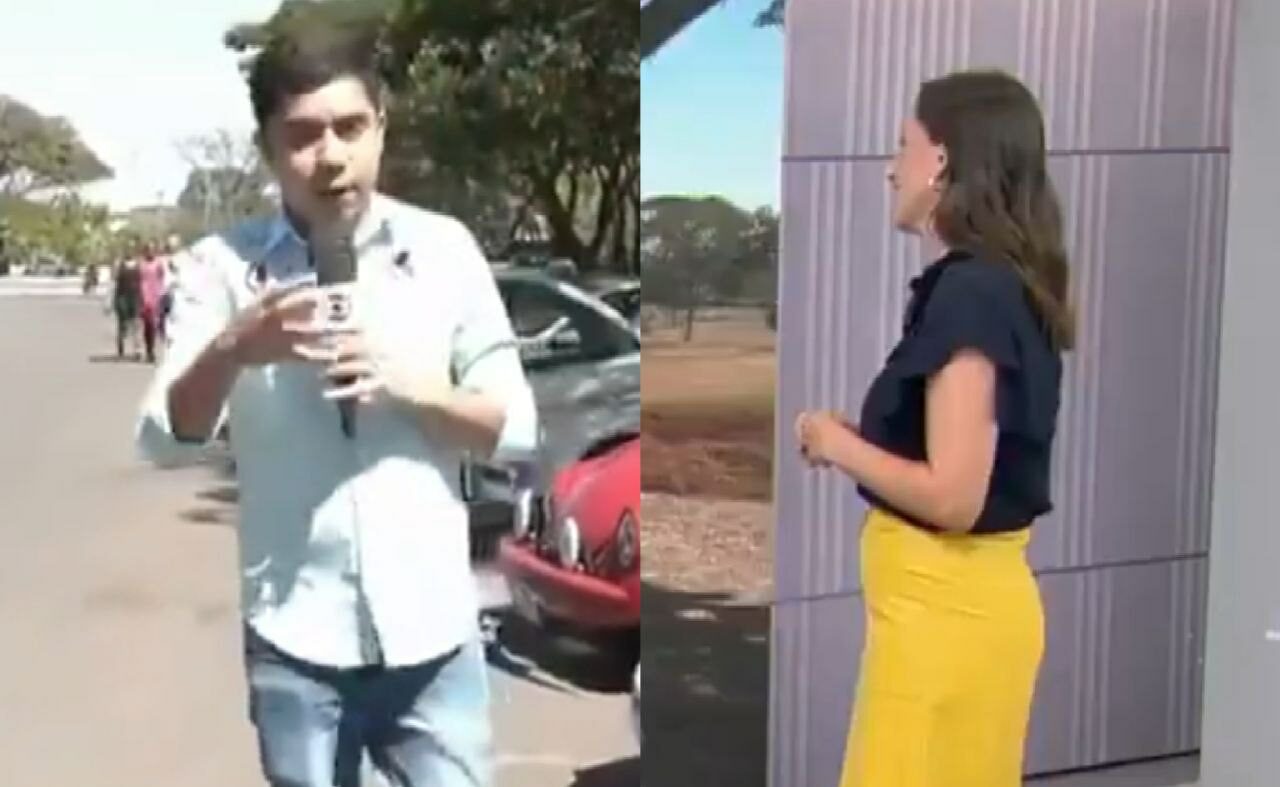 Repórter da Globo comete GAFE ao vivo 'Horário de pca