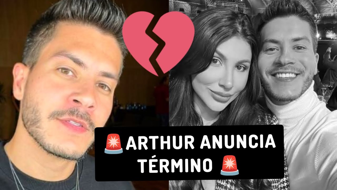 Arthur Aguiar acaba de anunciar o término de seu relacionamento com Jheny Santucci