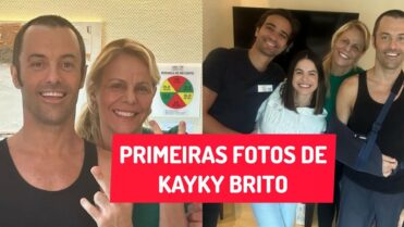 Mãe de Kayky Brito publica as primeiras fotos do ator após sua alta hospitalar