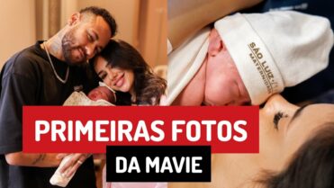 Neymar e Bruna Biancardi mostram as primeiras fotos da filha Mavie na maternidade