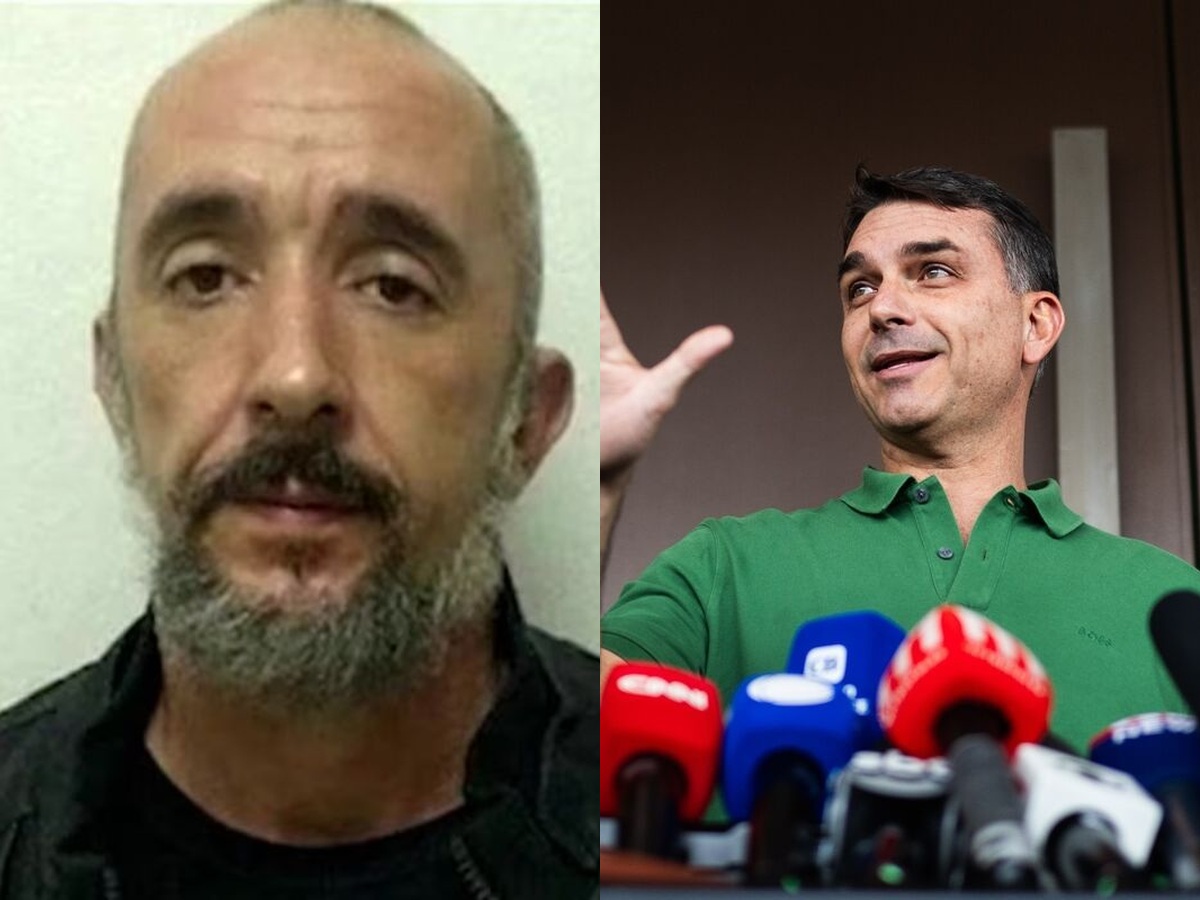 Cristian Cravinhos e Flávio Bolsonaro