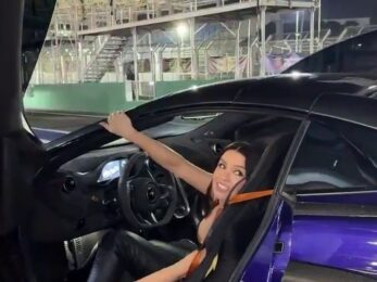 Juliette enfrenta dificuldade para sair do carro sozinha e momento chama atenção dos fãs