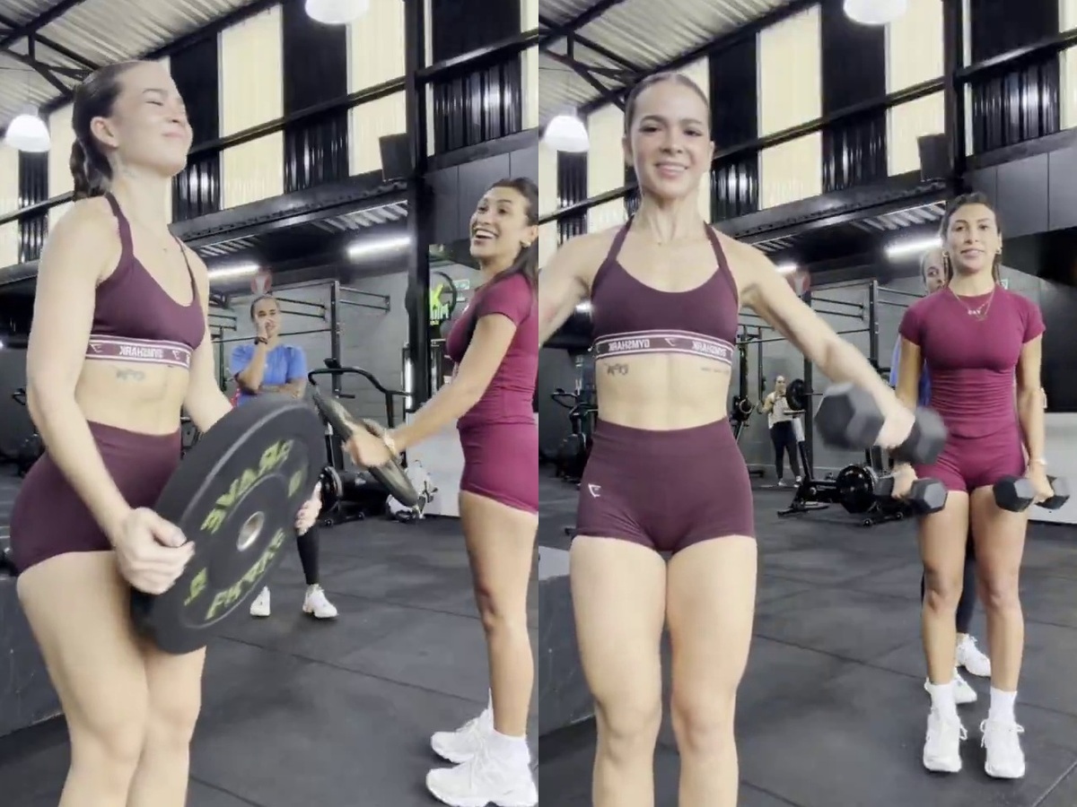 Mel Maia: Mel Maia impressiona ao mostrar antes e depois de sua transformação física