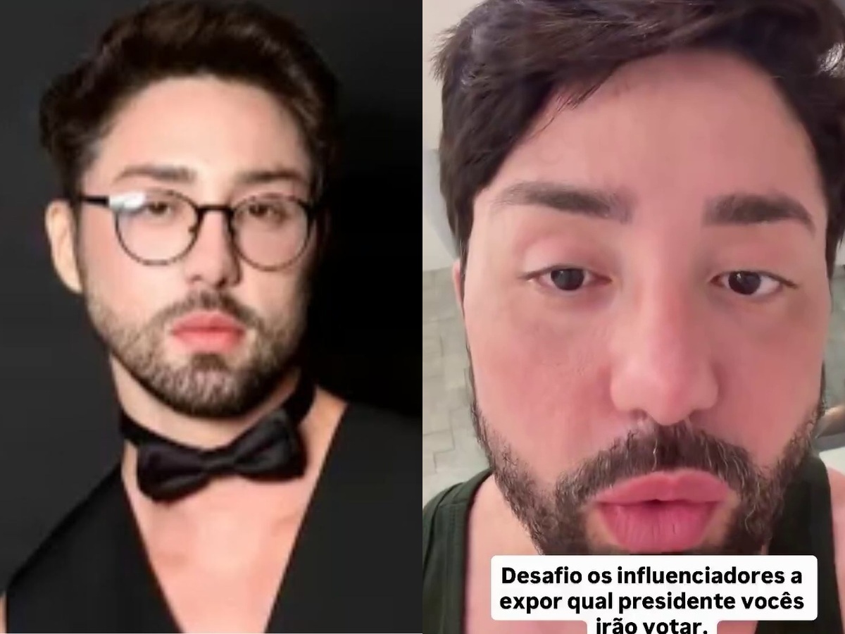 Rico Melquiades: Rico Melquiades desafia influenciadores a revelarem voto para presidente