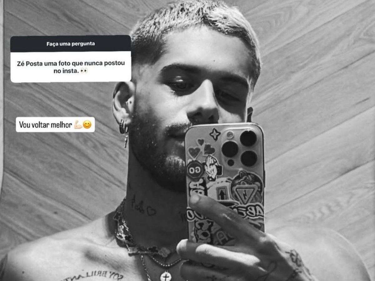 Zé Felipe brinca ao receber pedido de indicação de aliança de casamento