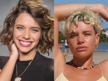 Bruna Linzmeyer compartilha antes e depois e fala sobre padrões de beleza