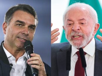 Flávio Bolsonaro aparece à frente de Lula em média de pesquisas para o segundo turno