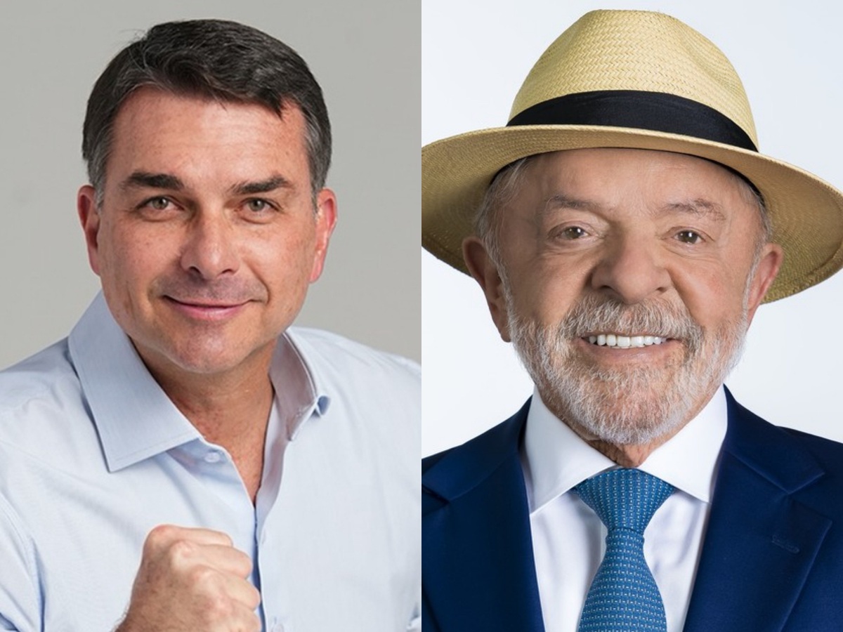 Pesquisa Atlas/Bloomberg aponta empate técnico entre Flávio Bolsonaro e Lula no 2º turno