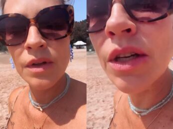 Luana Piovani responde após Pedro Scooby afirmar que a filha já veio com piolho de Portugal: “Língua de trapo, fala com a Cíntia, sua ex-esposa, pra você ver! Ela [Liz] começou a c
